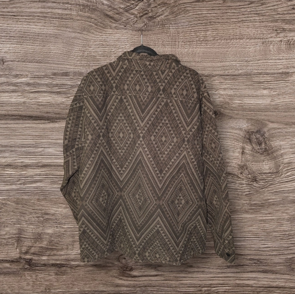 Roark Men's Manawa Tapu Andes Long Sleeve Flannel - Picture 4 of 5